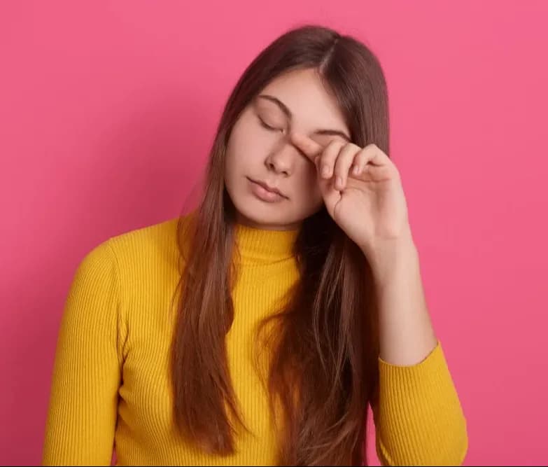 Symptoms of CVS or DES