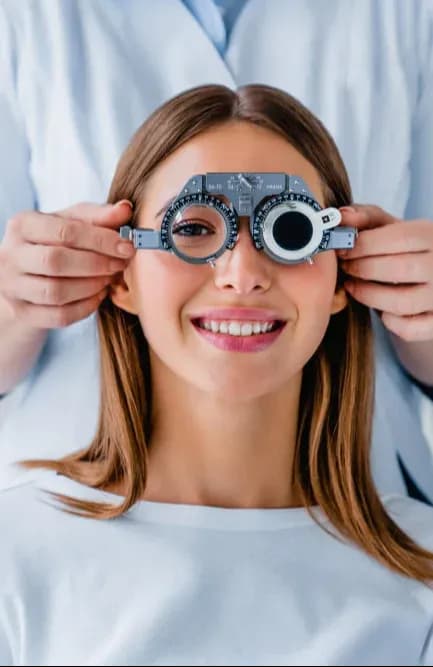 What are the symptoms of lazy eye in adults?