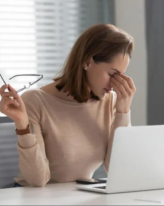 أسباب ضعف الرؤية الثنائية